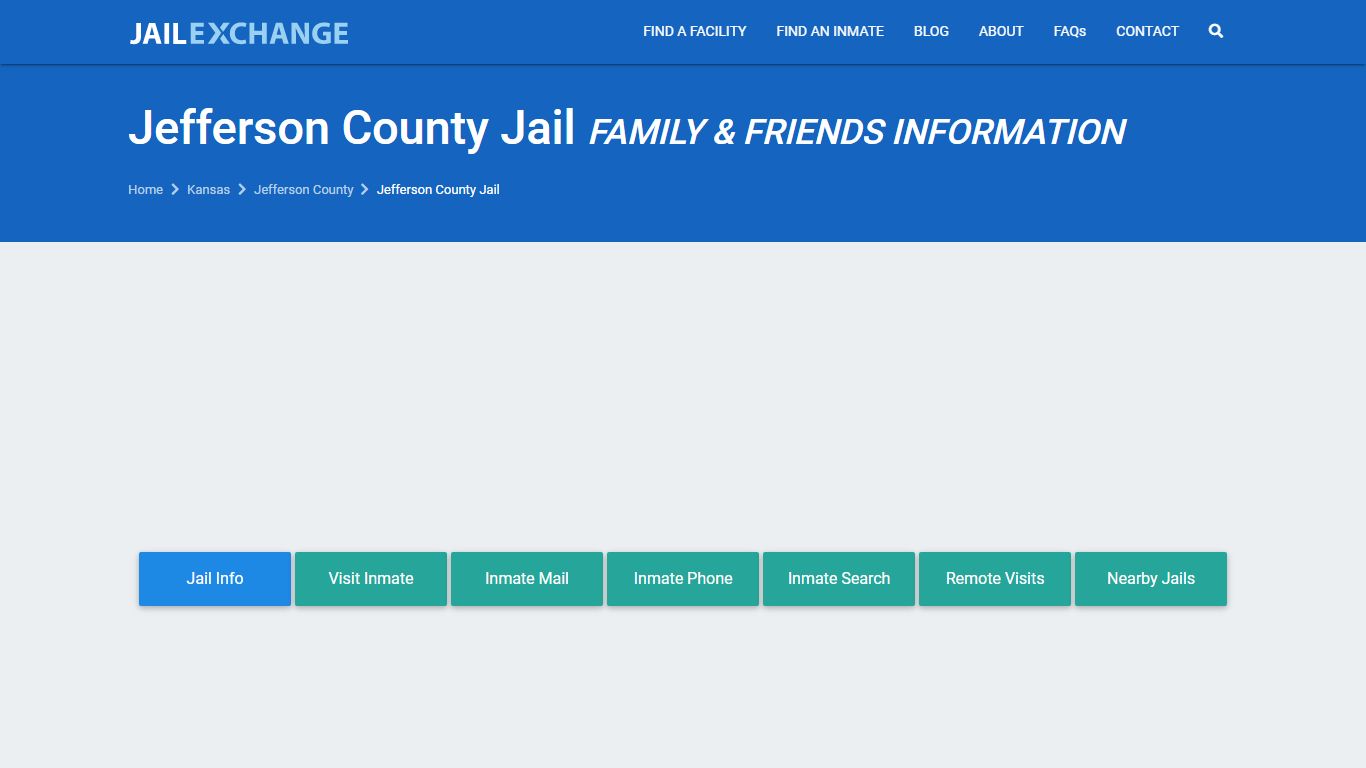 Jefferson County Jail KS | Booking, Visiting, Calls, Phone