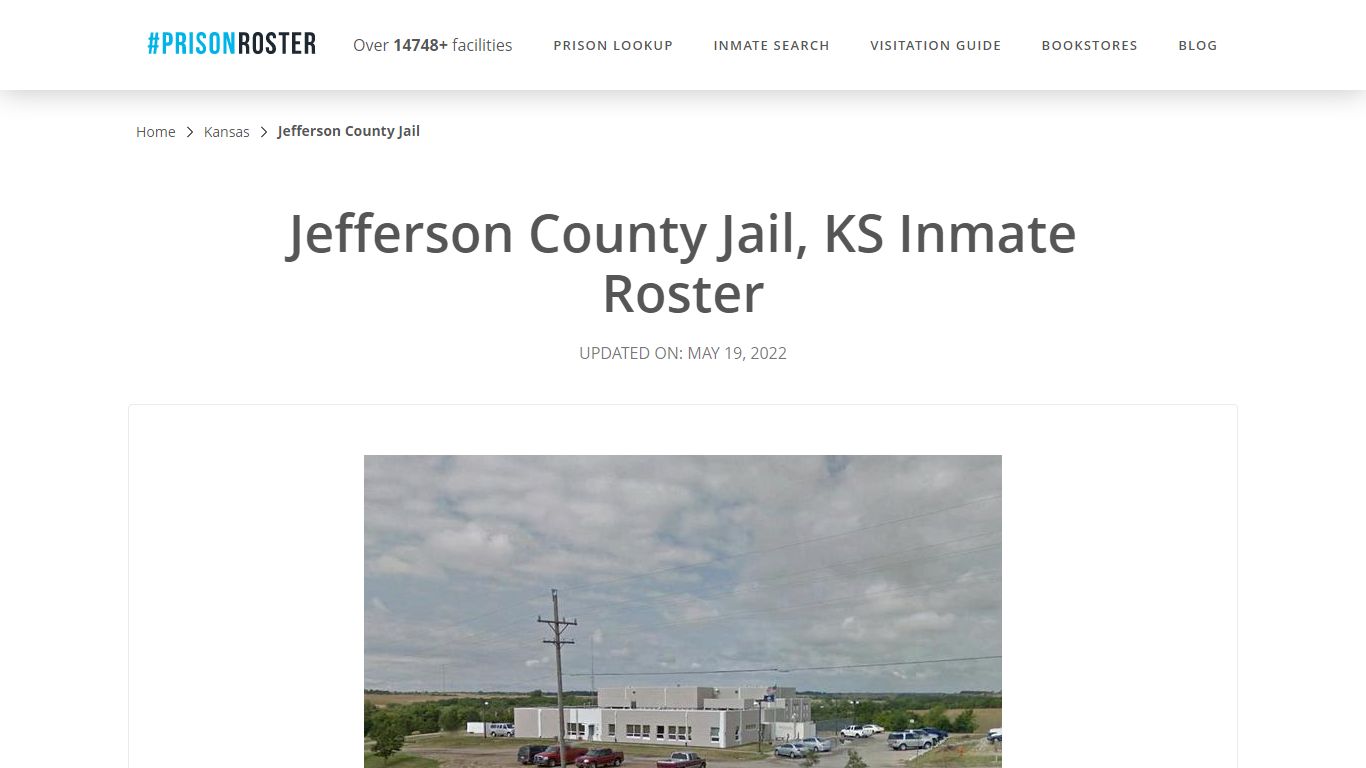 Jefferson County Jail, KS Inmate Roster - Prisonroster